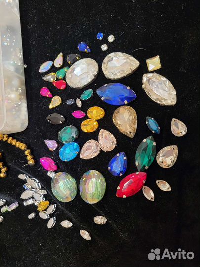 Все для рукоделия бусины фурнитура стразы и т д