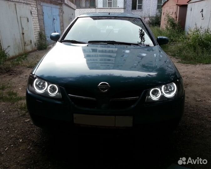 Ангельские глазки на Nissan Almera N16 и Classic
