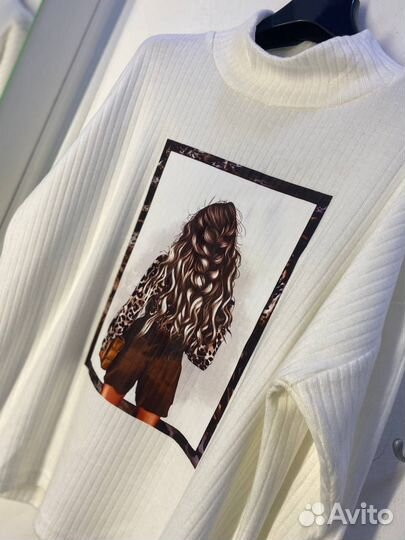 Лонгслив для девочки