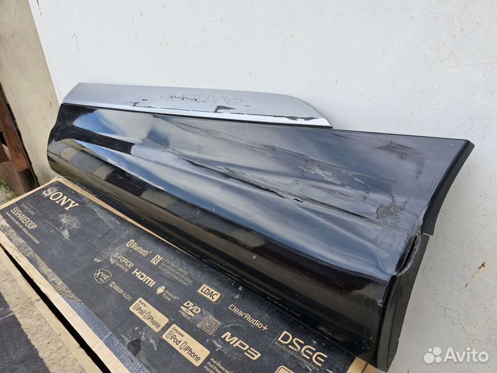 Audi q7 4m накладка двери задней левой