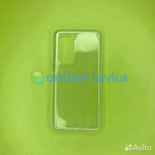 Чехол силикон для Huawei P40 1mm прозрачный