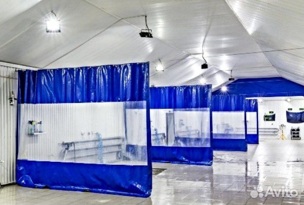 Штора пвх прозрачная 300 микрон