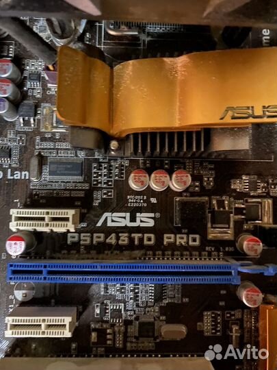 Материнская плата asus p5p43td pro