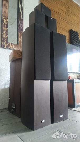 Акустика heco 5.0 Германия 260 Вт напольные