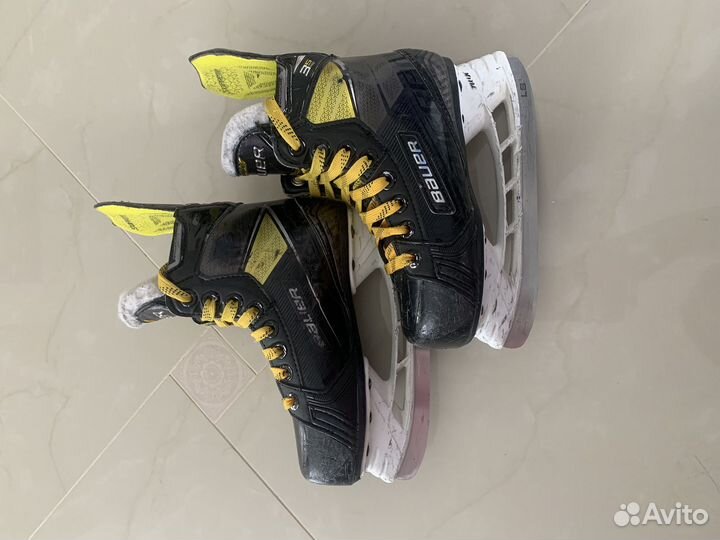 Коньки хоккейные Bauer supreme 3s pro YTH 12,5