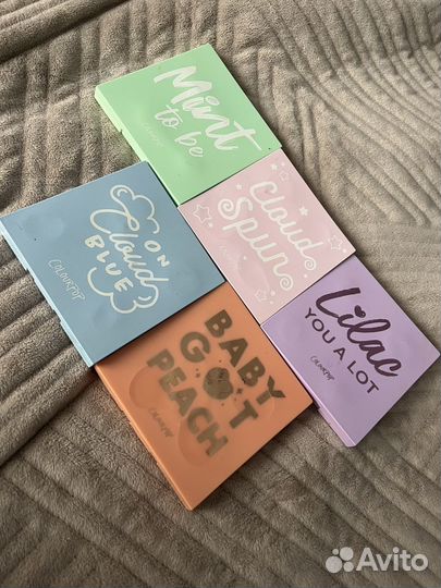 Палетка теней color pop