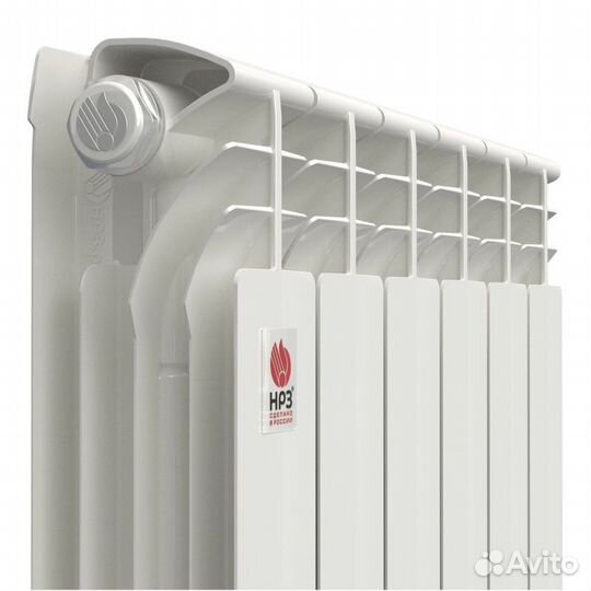 Радиатор bm нрз Профи 500/100 10 секций вес 2,0кг