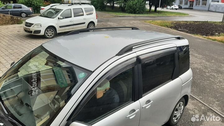 Рейлинги на крышу Toyota Sienta, продольные