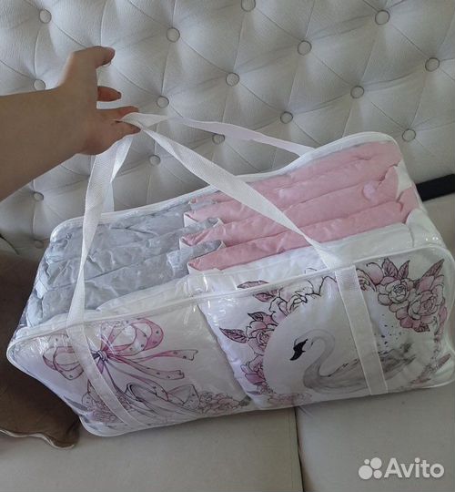 Бортики в кроватку