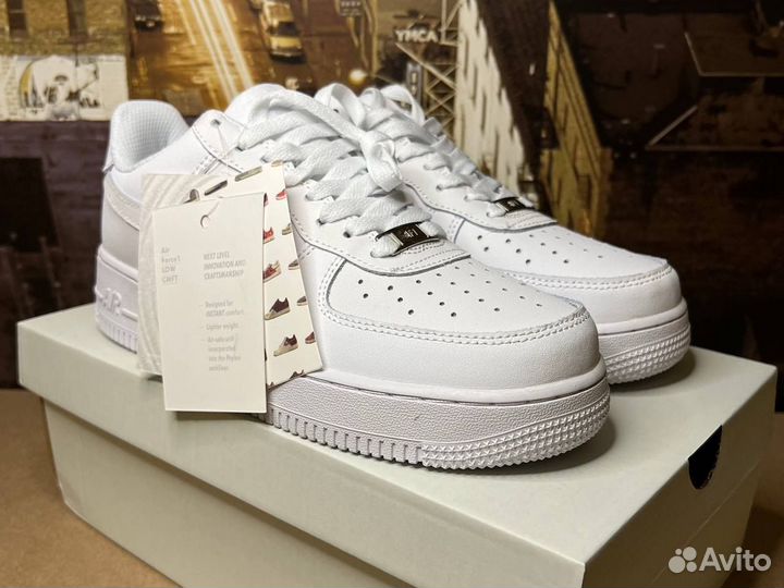 Кеды Air force белые форсы