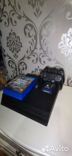 Sony playstation 4 PS4 pro 1tb с играми