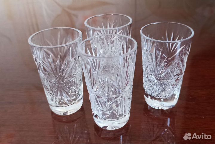 Хрустальные стопки