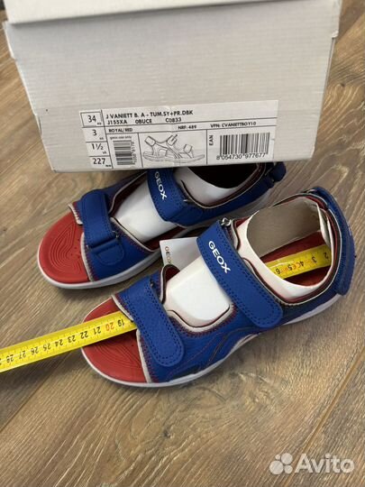 Сандалии geox новые 34