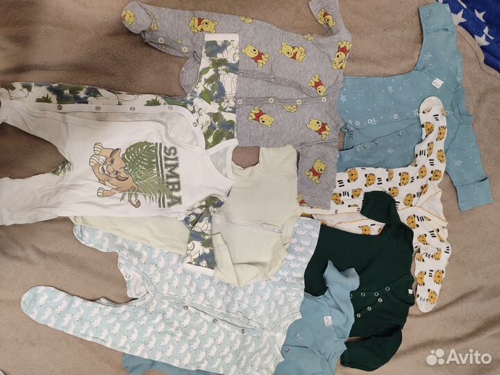 Вещи на новорожденного пакетом