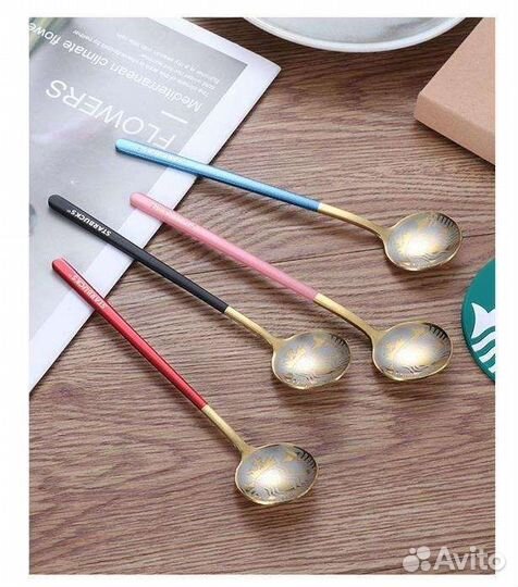 Новый набор ложек Starbucks