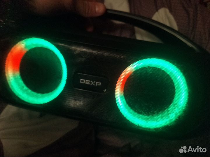 Блютуз колонка dexp