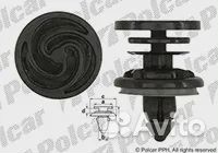 Пистон дверной карты для volkswagen caddy III/life (2K) 03.04-06.10