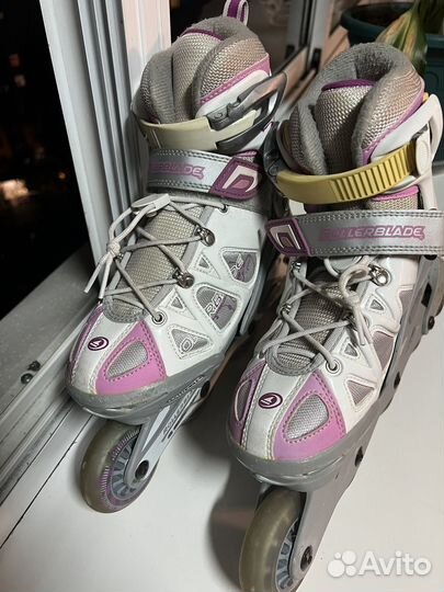 Ролики раздвижные roces р 32-37 состояние отличное