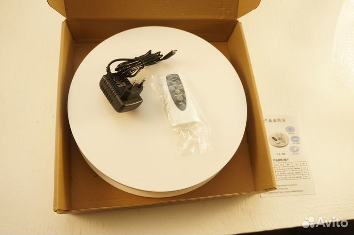 Вращающийся подиум для съемки 30см