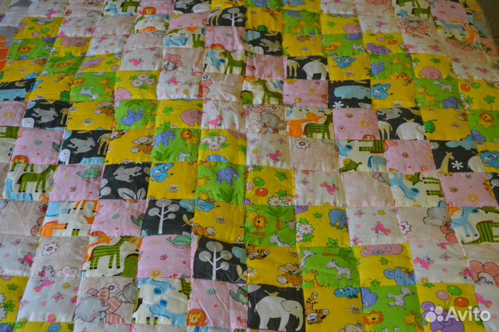 Детское лоскутное одеяло