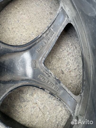 Оригинальный комплект колёс r21 на Bmw x5 x6