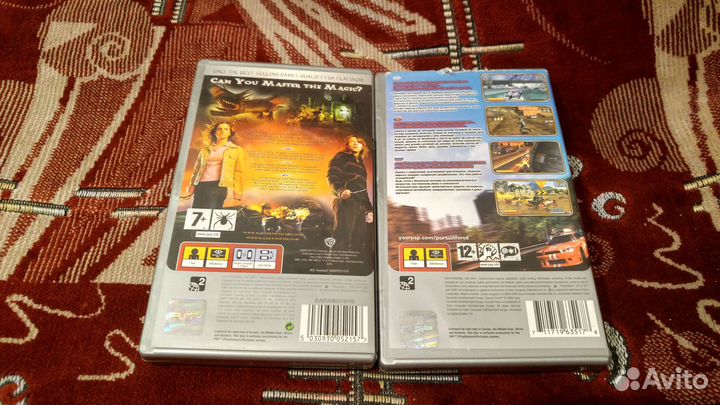 Диски на PSP - Pusuit Force и Harry Potter