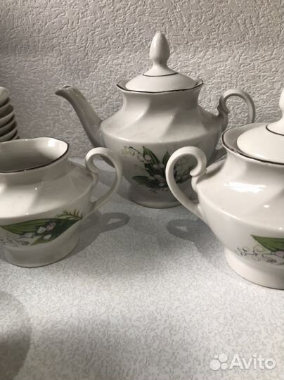 Сервиз чайный СССР Рига