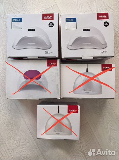 Лампы для маникюра оригинал sunuv