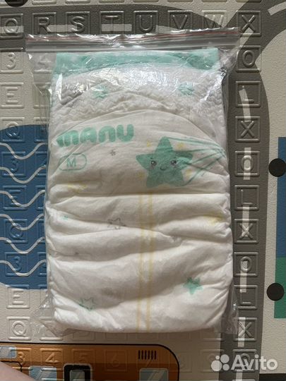 Пробники подгузников и трусиков М (6-11 кг) 16 шт