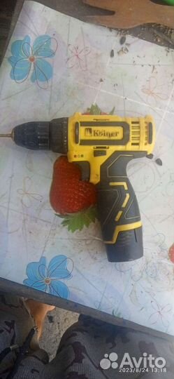 Аккумуляторная дрель шуруповерт