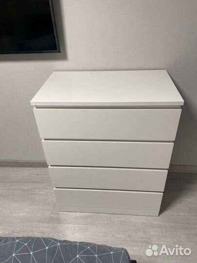 Комод IKEA белый бу