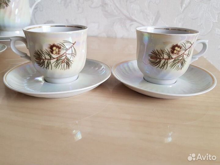 Кофейный сервиз новый