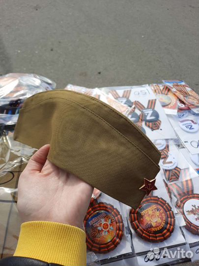 Флаги, значки, пилотки к 9 мая