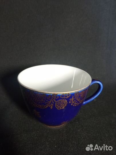 Чашка. лфз. Кобальт