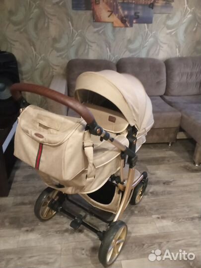 Коляска 2 в 1 luxmom