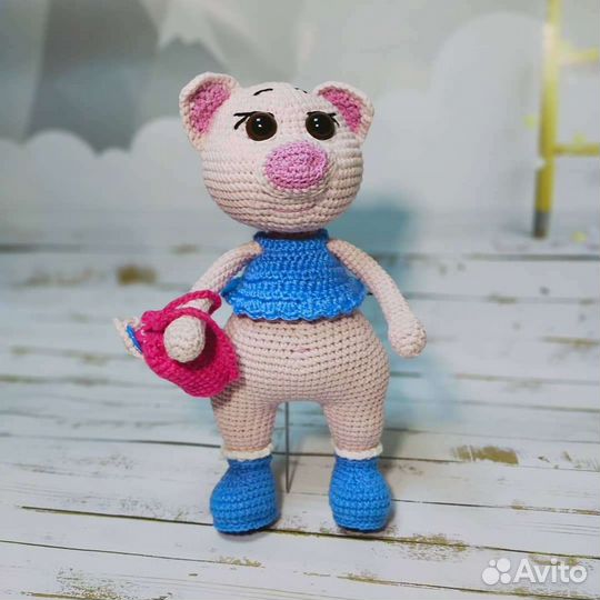 Вязаные игрушки, подарки ручной работы