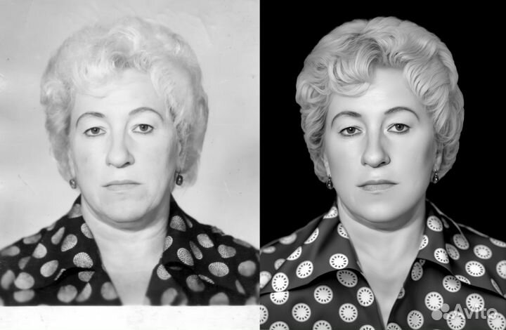 Ретушь на памятник