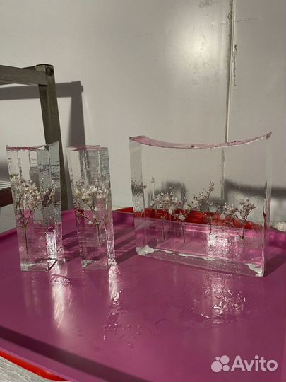 Лед для баров с цветами 10062 грамм