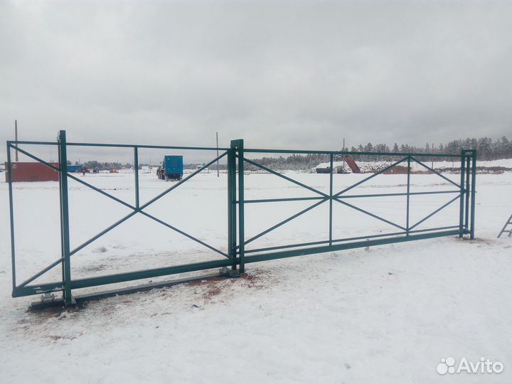 Каркас откатных ворот