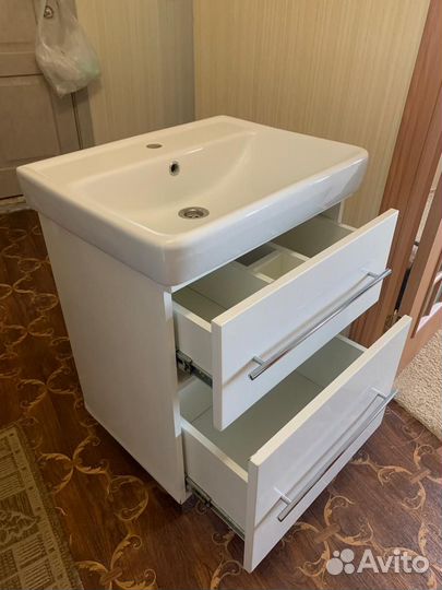 Тумба напольная с раковиной для ванной комнаты