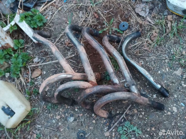 Выхлопные патрубки 2 в 1 Урал