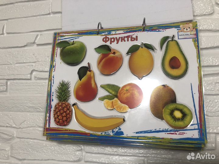 Развивающие игры для детей на липучках