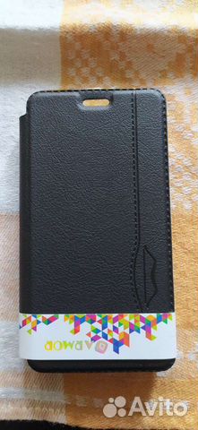 Чехол-книжка для Xiaomi Redmi 2 черный