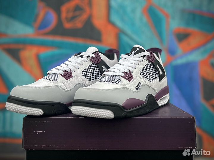 Кроссовки Nike Air jordan 4 Retro PSG