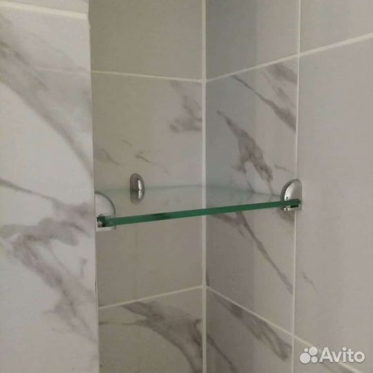 Стеклянные полки по вашим размерам и эскизам