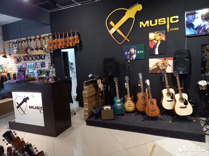 Гитара электро акустическая новая JET