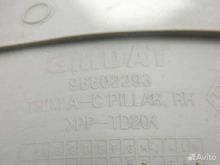 Обшивка стойки для Chevrolet Spark 2005-2009г