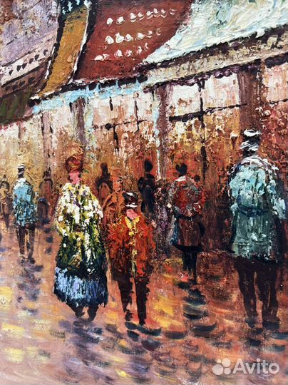 Картина маслом P. Sanchez painting oil