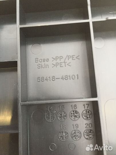 Обшивка багажника задняя левая Lexus RX450h