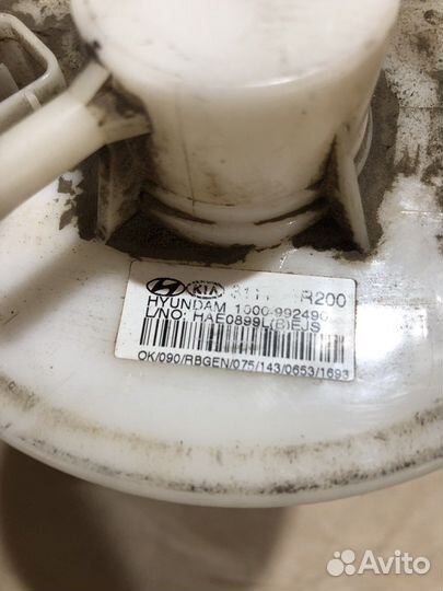 Топливный насос Хендай Солярис, Киа Рио 3